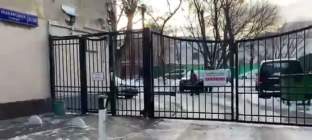 Ворота во двор дома 31/29